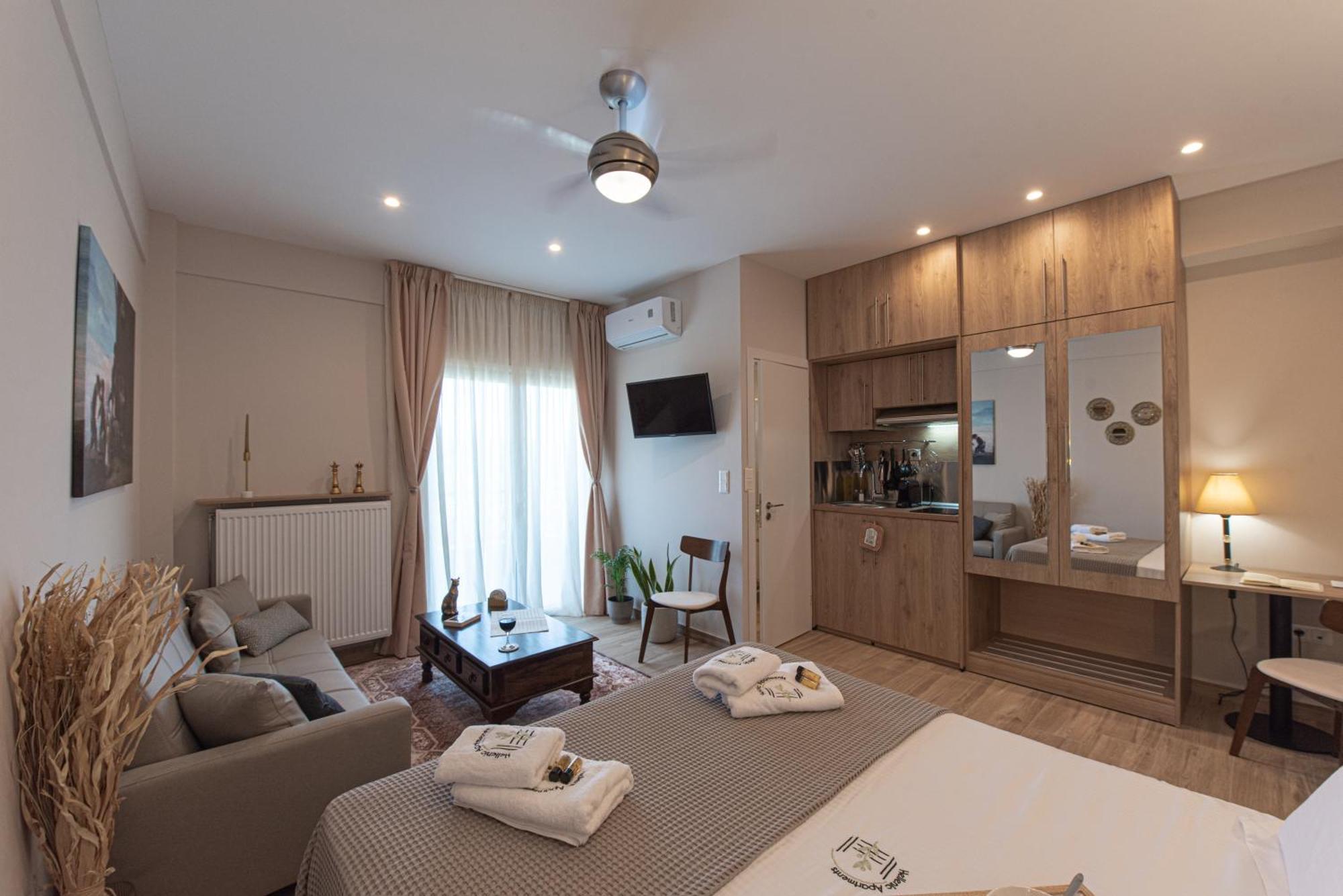 Kanela Apartment Oinofyta Bagian luar foto