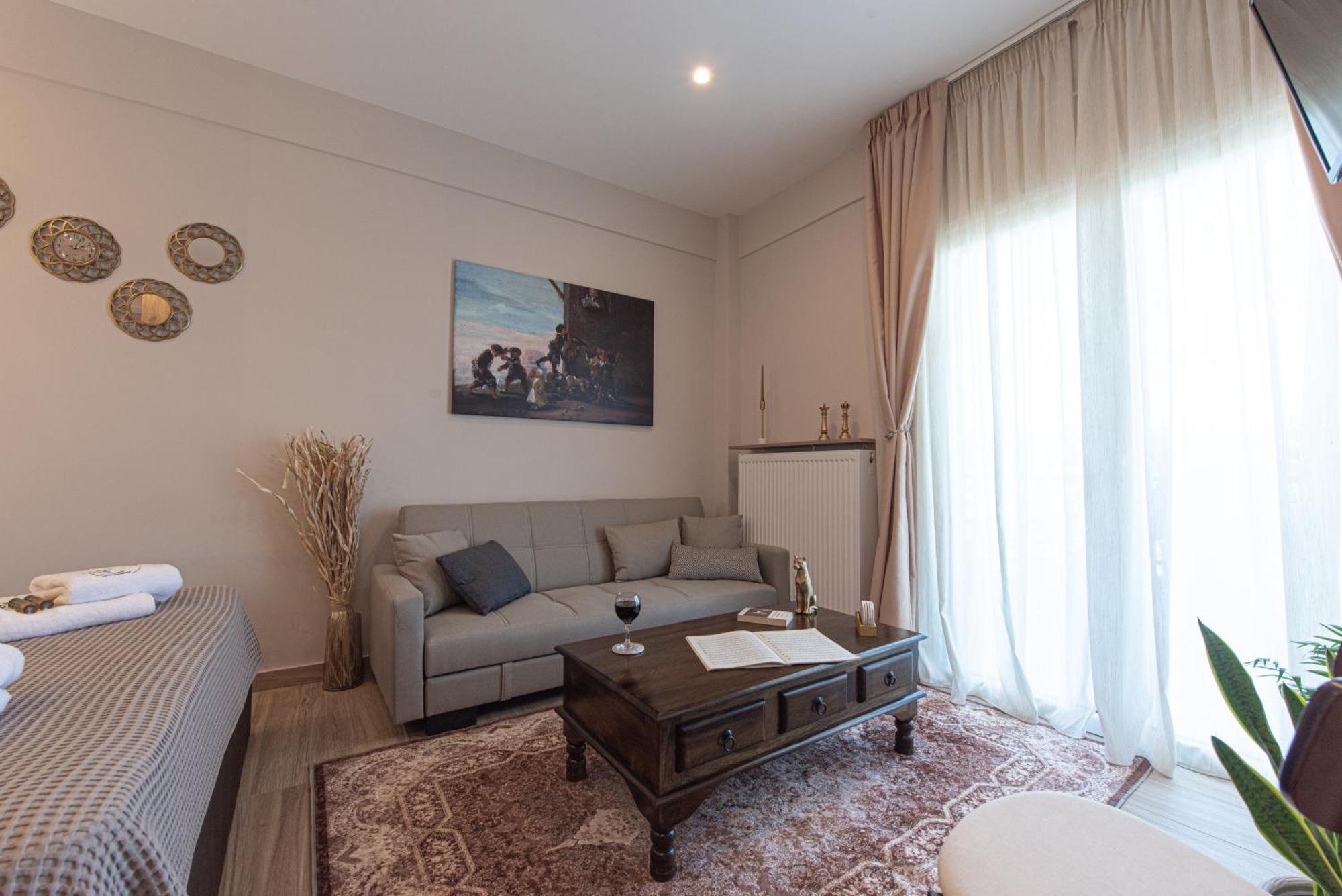 Kanela Apartment Oinofyta Bagian luar foto
